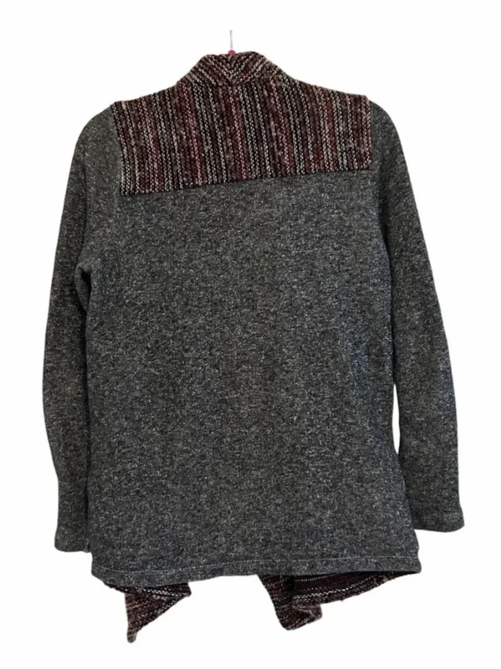 LUCKY BRAND Long Sleeve Brushed Knit Wool Blend Sweater Cardigan M